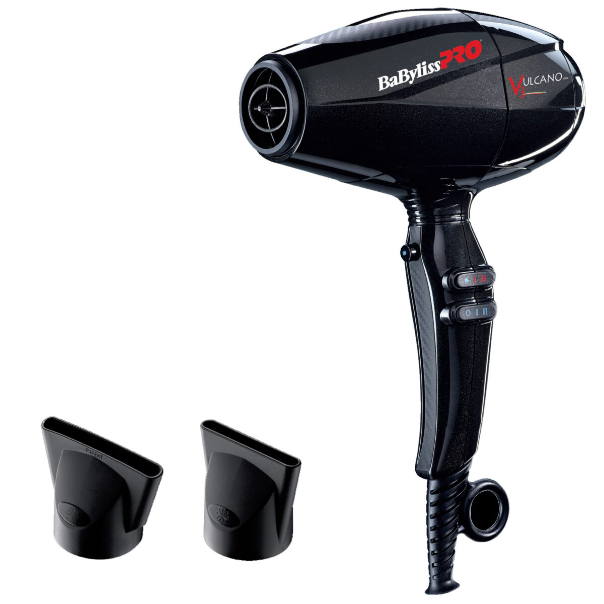 Фен BaByliss PRO Vulcano V3 Ionic Black 2200Вт арт. BAB6180IBE - 2