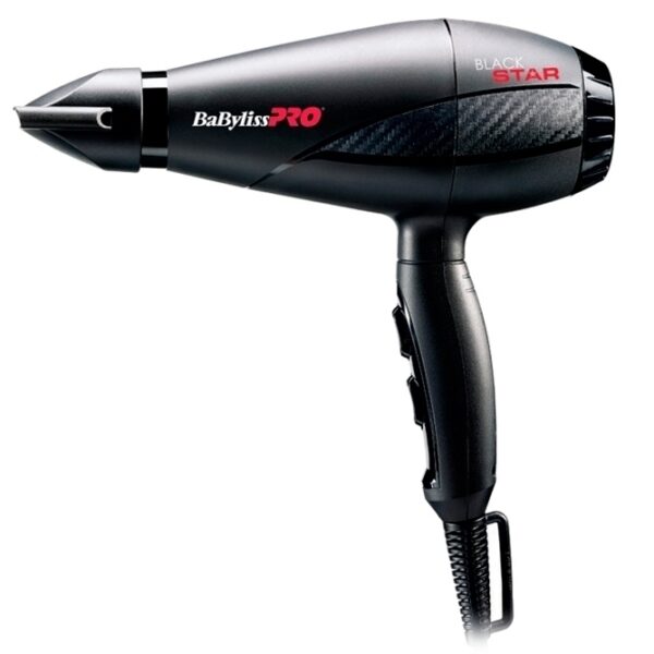 Фен BaByliss PRO Black Star 2000Вт арт. BAB6200E