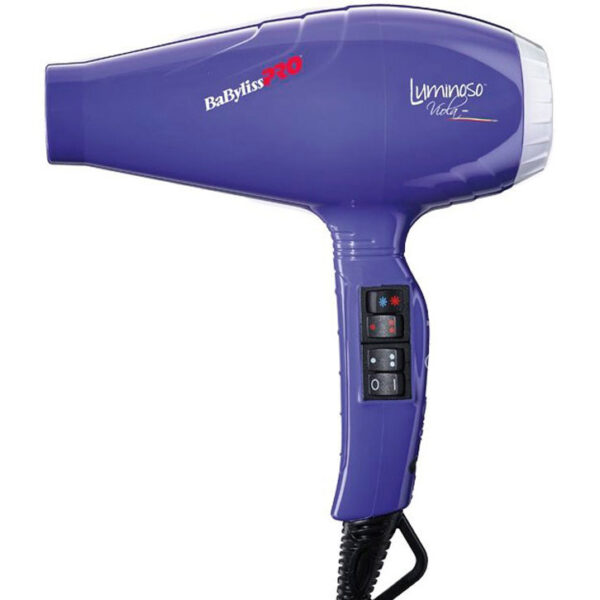 Фен BaByliss PRO Luminoso Viola Ionic 2100Вт арт. BAB6350IPE