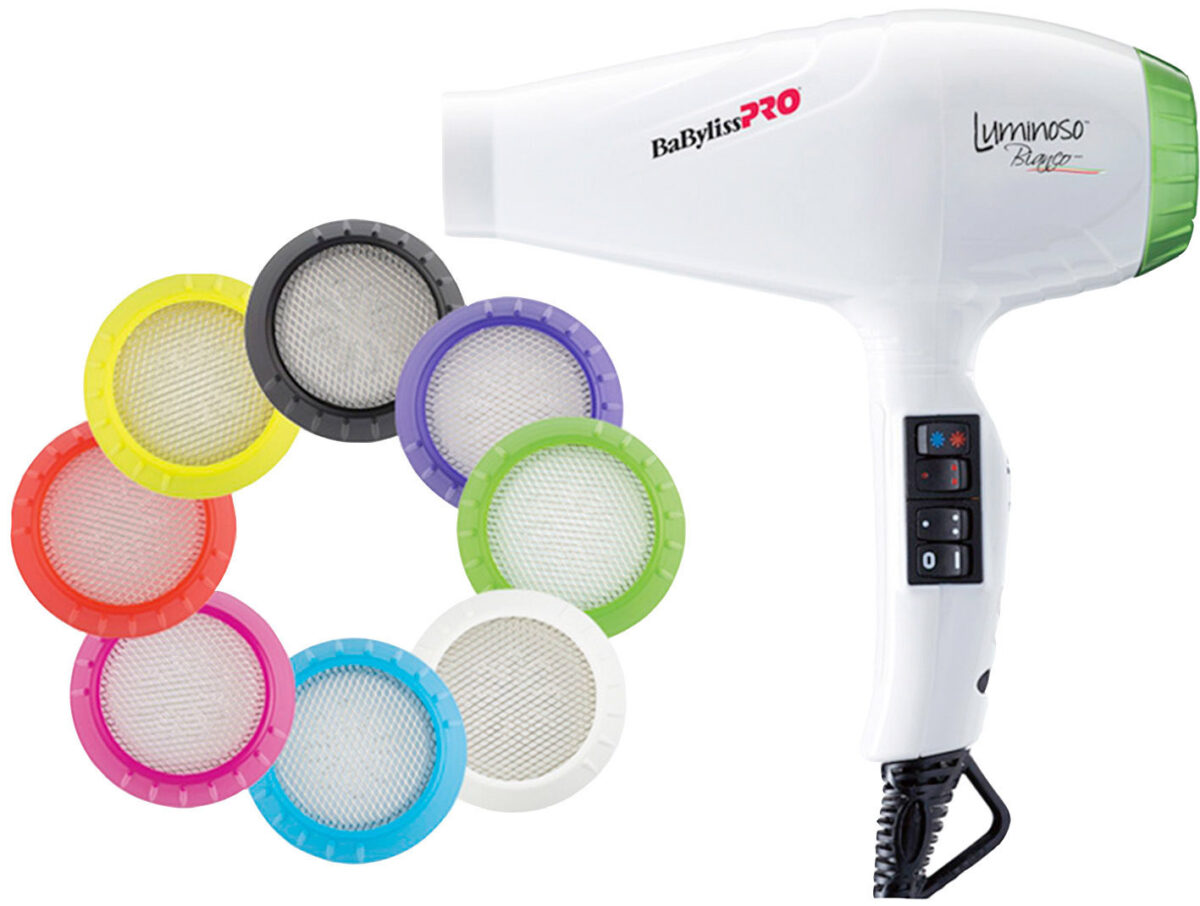 Фен BaByliss PRO Luminoso Ionic белый 2100Вт арт. BAB6360IE - 3