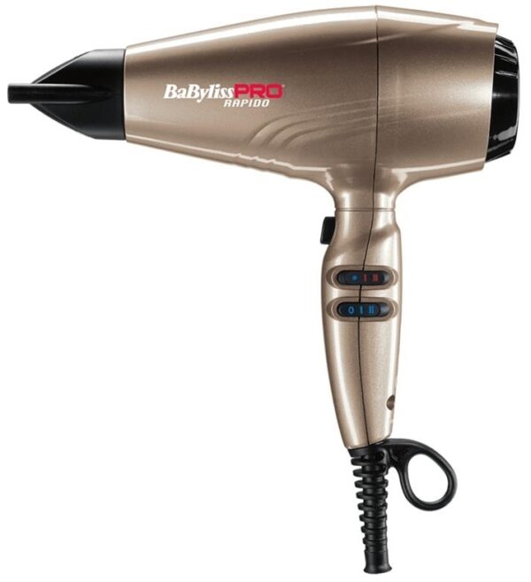 Фен BaByliss PRO UltraLight Rapido Bronze Ferrari 2200Вт арт. BAB7000IGE