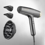 Профессиональный фен BaByliss PRO Falco Grey&Gold, арт. BAB8550E - 6