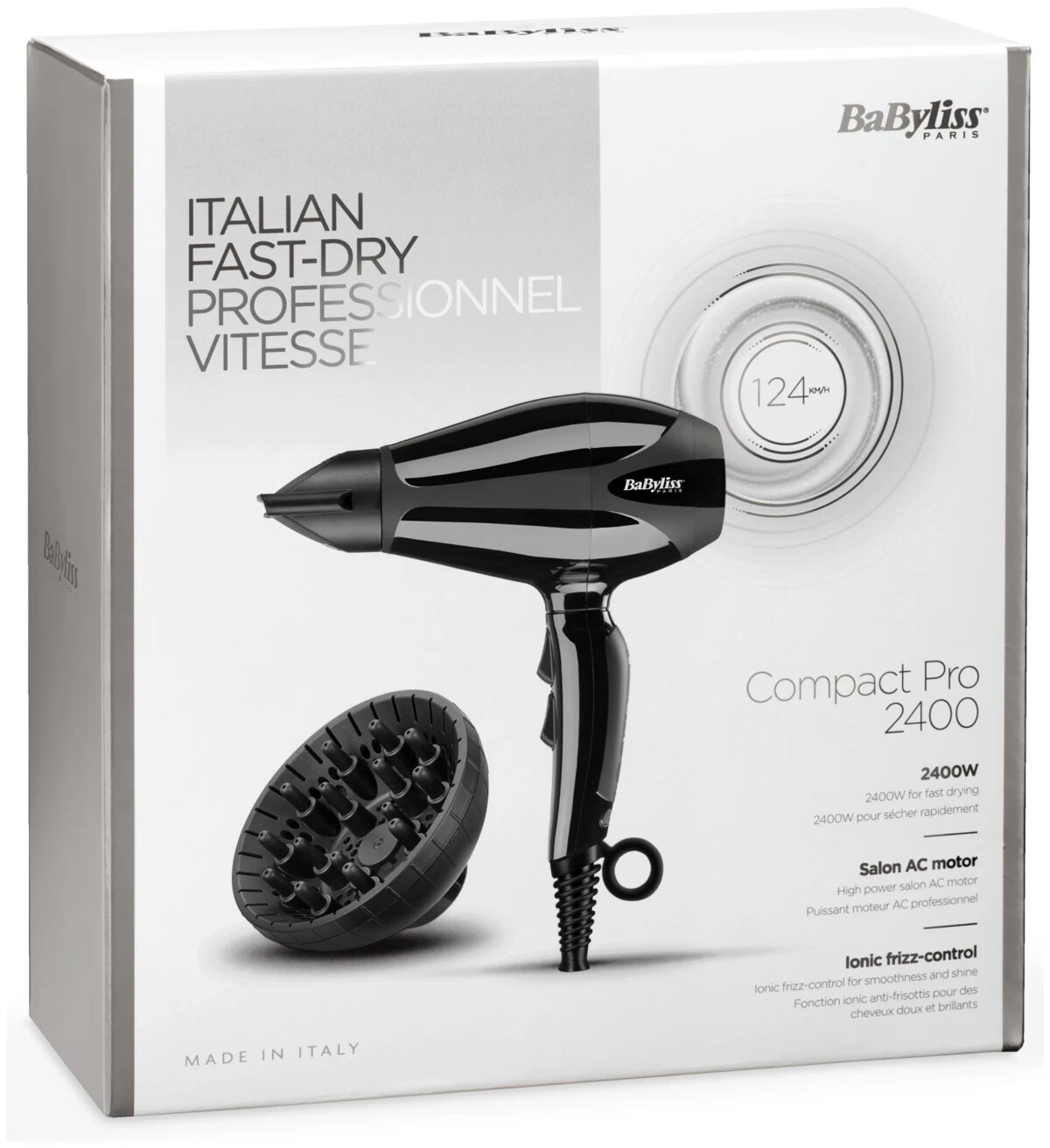 Фен BaByliss Compact Pro 2400Вт - 5